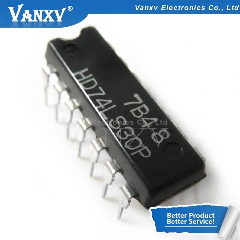 1-20PCS HA17324A HA17324 SN74LS30N 74LS30 SN74LS02N 74LS02 TL084CN TL084 EM78P153SPJ EM78P153 CD4077BE CD4077 DIP-14