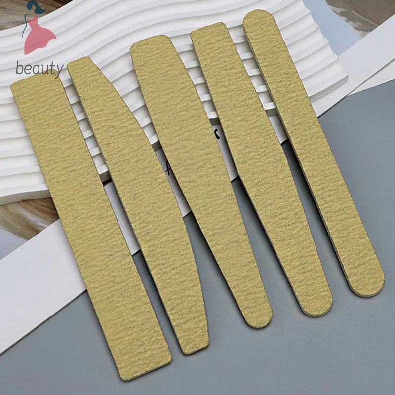 1 pz salone di bellezza riutilizzabile lucidatura levigatura lavabile 100/180 manicure lime per unghie strumenti per la cura delle unghie a doppia faccia per professionisti