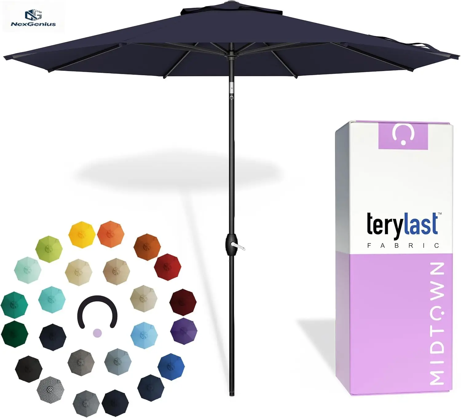 Navy Blue Canopy Bl…