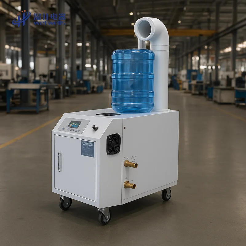 Wetwells MCH-06 New Electric Ultrasonic Air Humidifier Microcomputer Control 600W 6kg/h Capacity Factory Direct Industrial Use