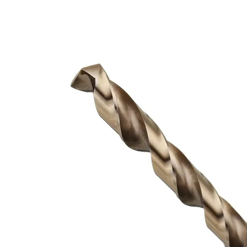 M35 cobalto 5% alta dureza haste reta torção broca ferramentas elétricas acessórios para metal furo de perfuração de aço inoxidável