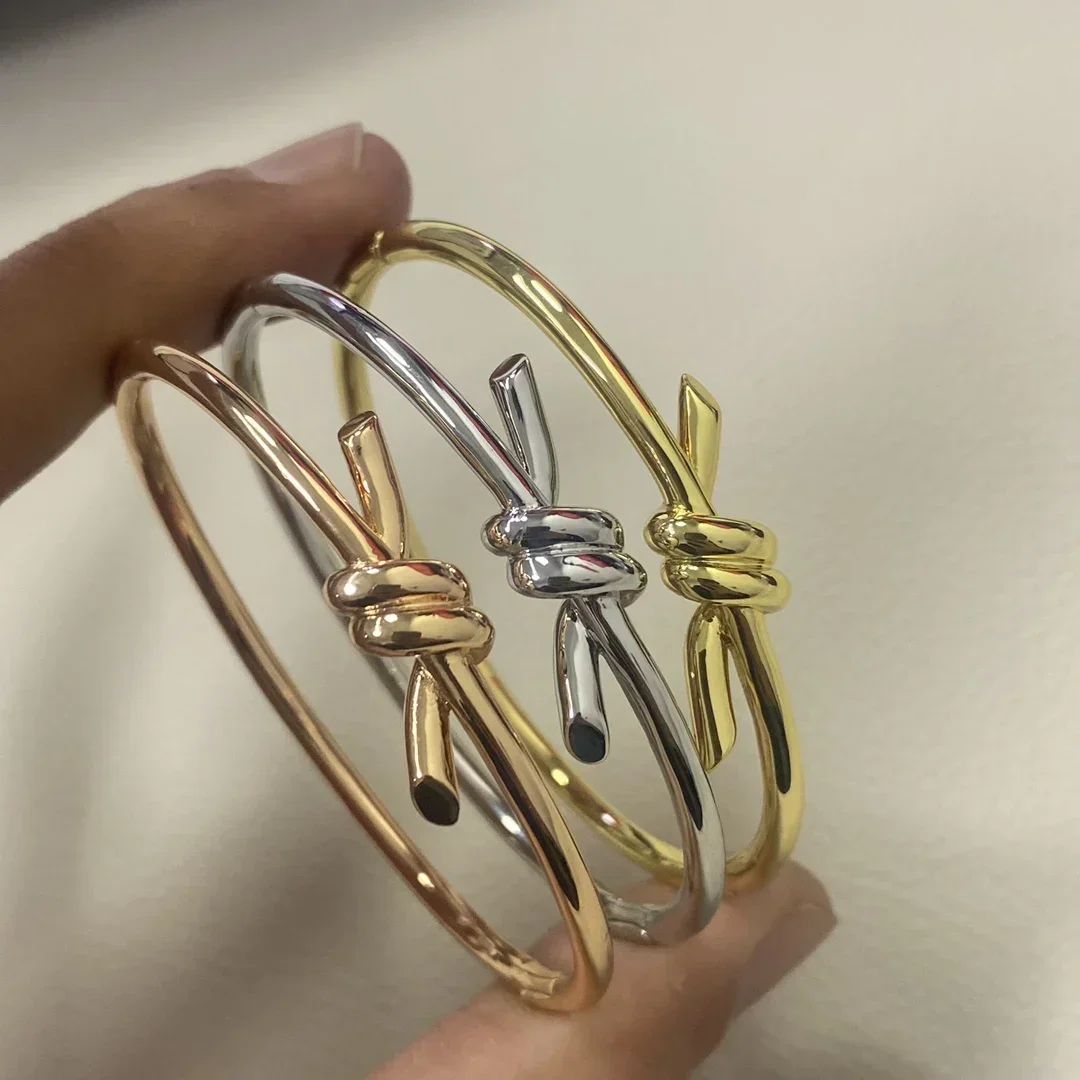 

2025 New Style Hot and Popular S925 Bracelet with Bow Straps Cute Style Student Office First Choice