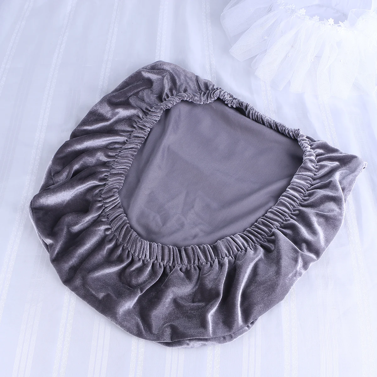 

Stretchy Chair Cover Dustproof Protector Case for Banquet Party Wedding Chairs Made of Spandex Polyester Fit Most Dining Room