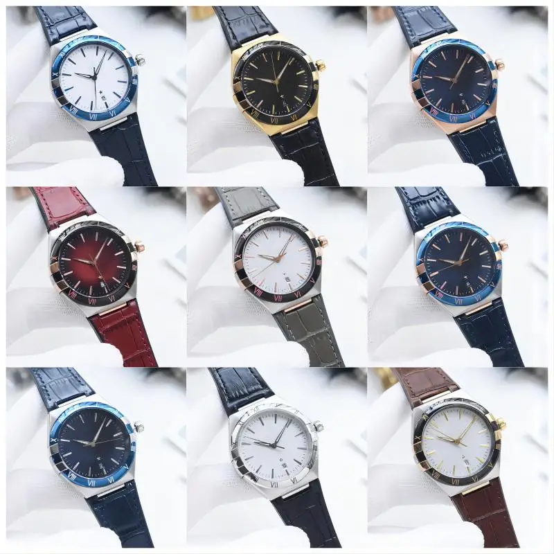 luxury brand mechanical watch for men automatic movement 41mm design by Omegaes inspiration
