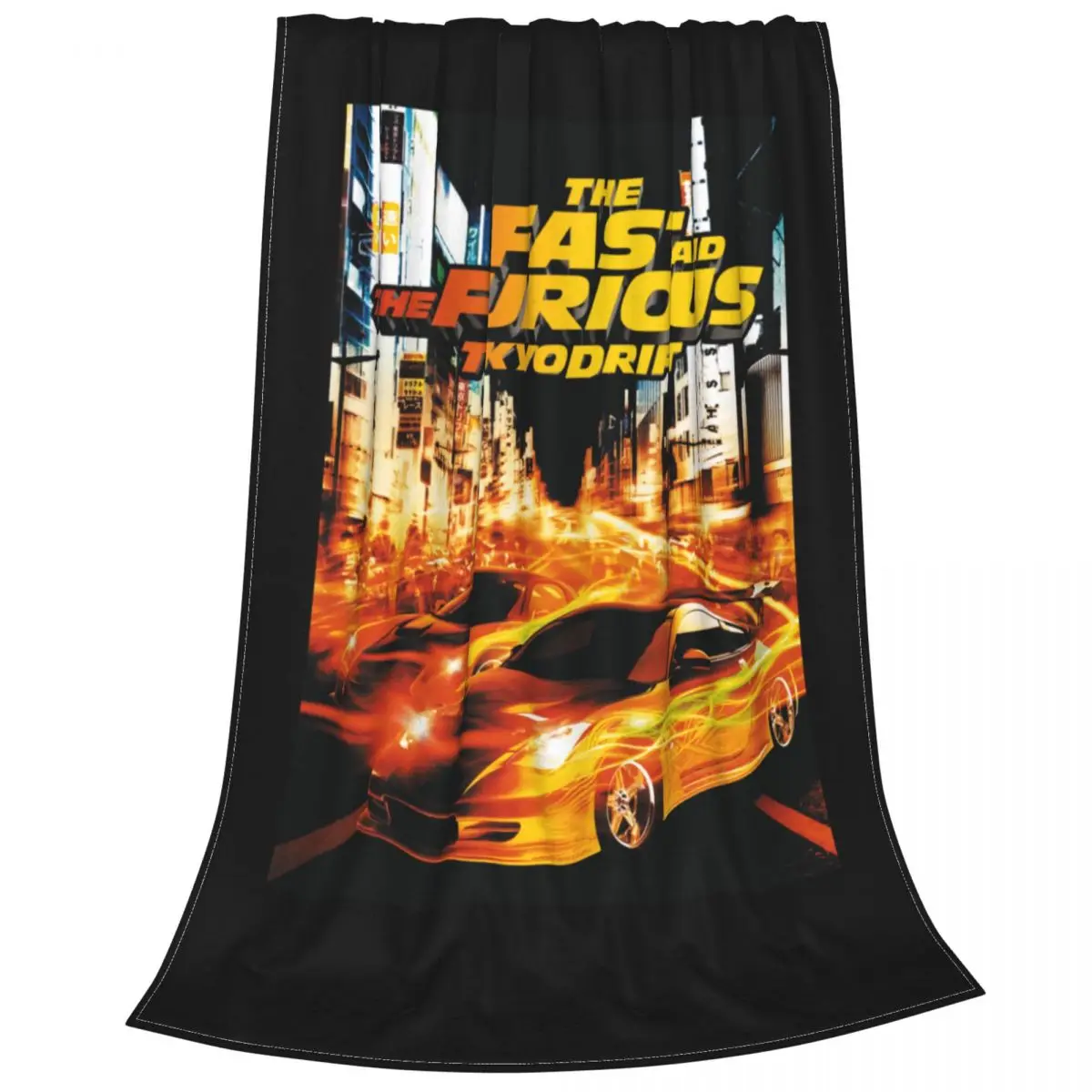 The Fast And The Furious Tokyo Drift Ultra-Soft Micro Fleece Blanket Sheet Sofa Bed On The Sofa Mechanical Wash