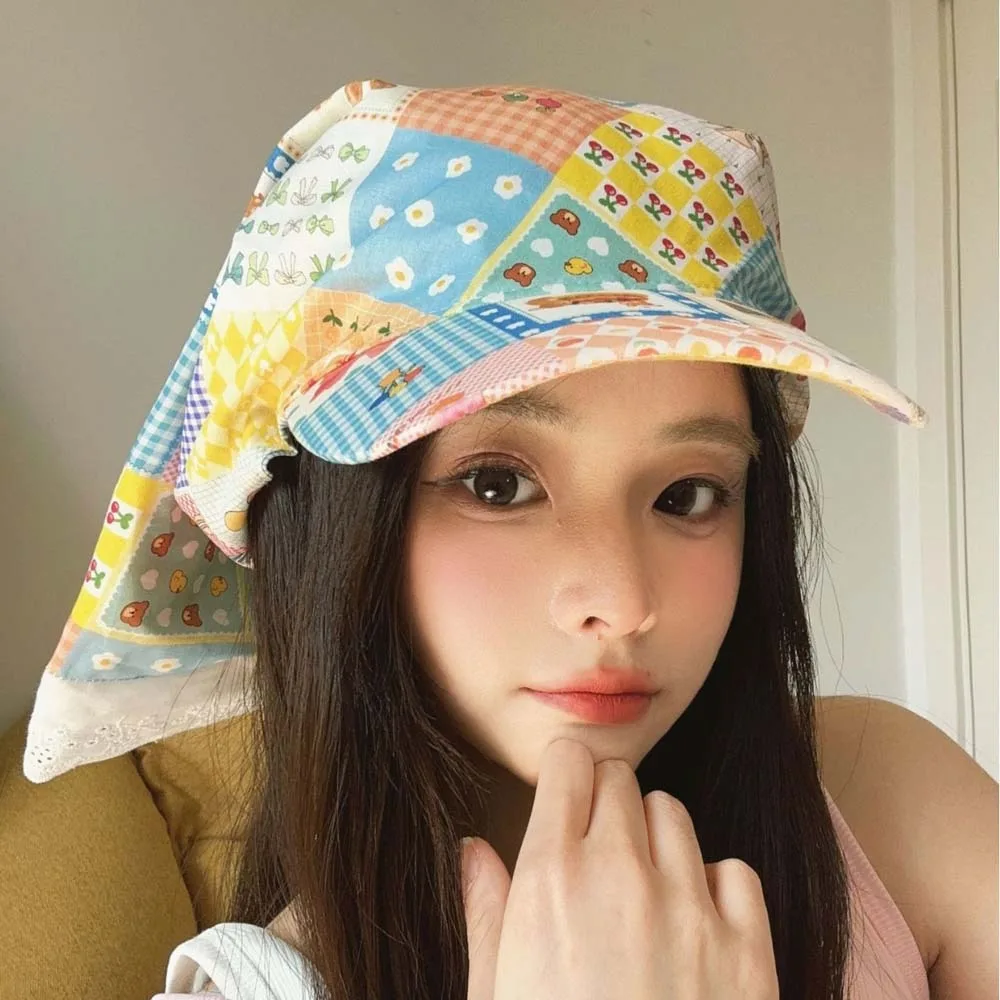 bone-de-ciclismo-estilo-rural-com-lenco-floral-de-renda-bone-com-aba-protecao-solar-macio-com-tiras-tipo-bandana-para-montanhismo