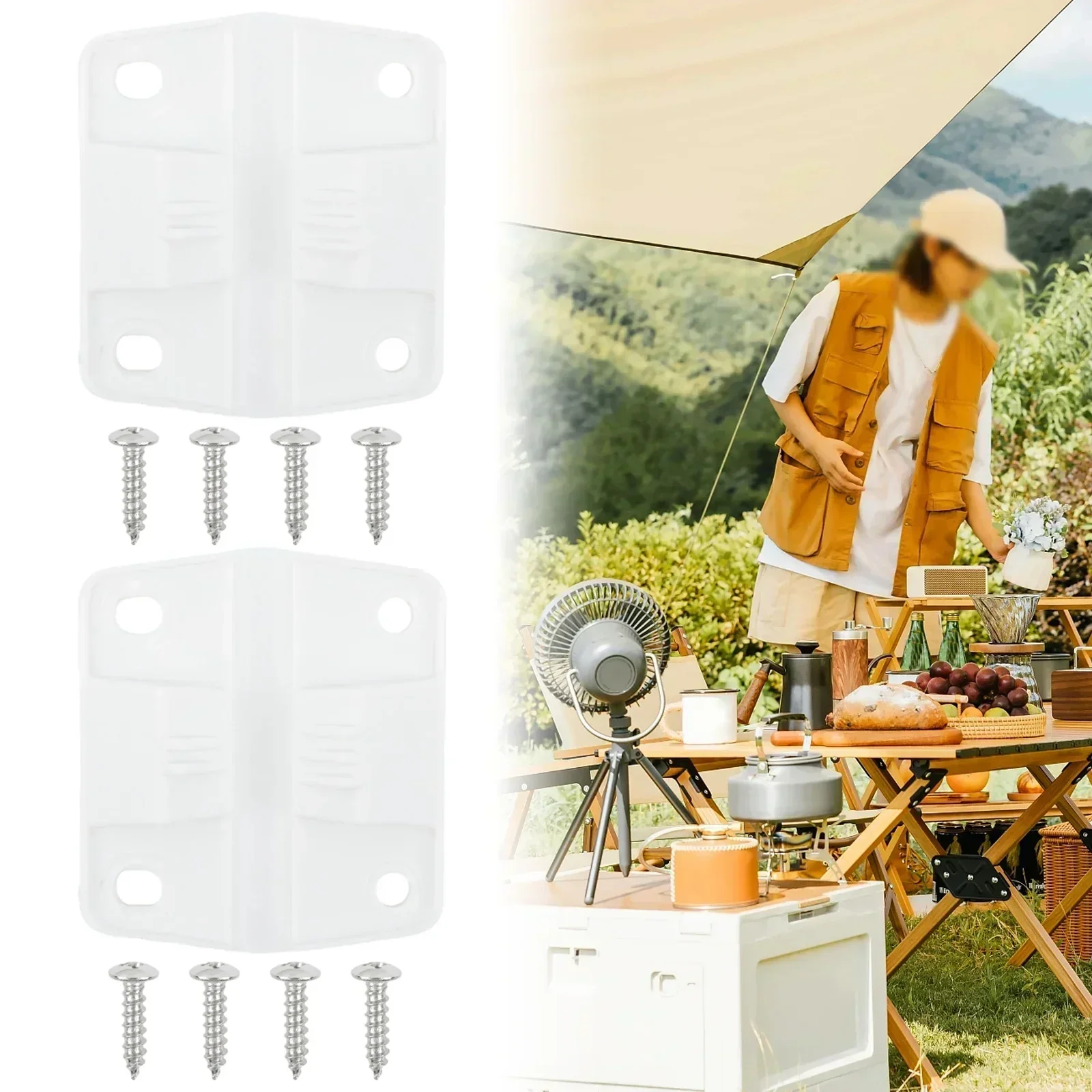 

Hinges Kit Plastic Cooler Hinge 8pcs Screws Fit Cooler Models 5254D For Igloo Ice Chests Cooler Hinges Cooler Accessories