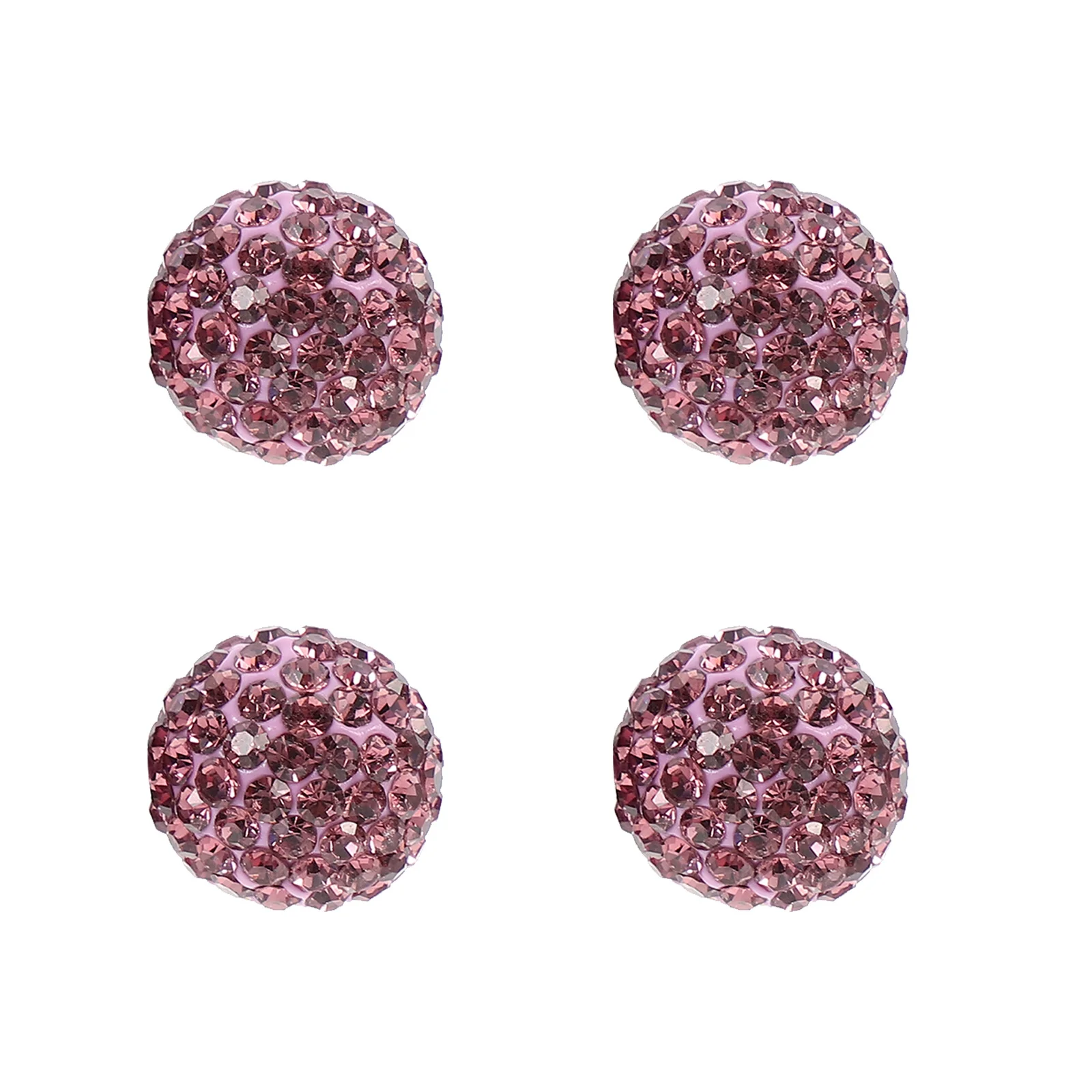 

4 Pcs Valve Cap Rhinestone Tire Valves Cover Caps Door Handle Car Decoration Protective Rhinestones