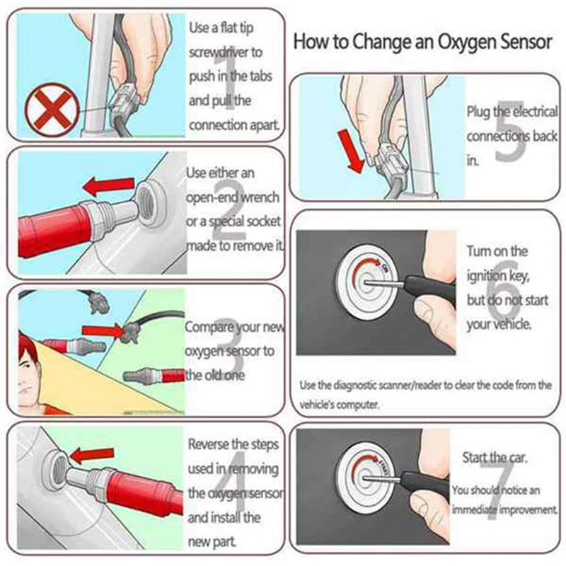 0258006499 Lambda Probe O2 Oxygen Sensor Fit for Vauxhall Opel Astra G H Corsa C D Combo Meriva Corsavan Mk