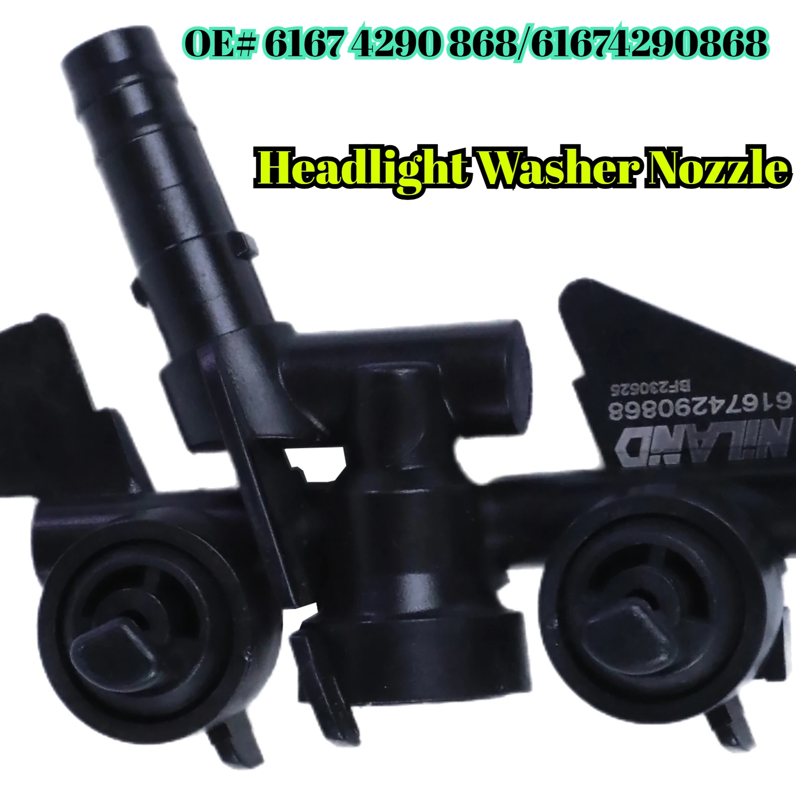 Headlight Washer Nozzle Left side for BMW 3' E46 M3 316i 318d 318i 320C 330Ci 330i 325xi 325i 323Ci 323i 1997-2006, 61674290868