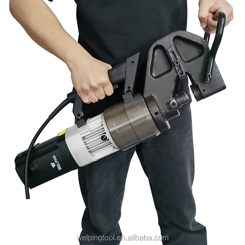 

Мощный станок для пробивки отверстий в стальном профиле, быстрая пробивка отверстий за 6 секунд