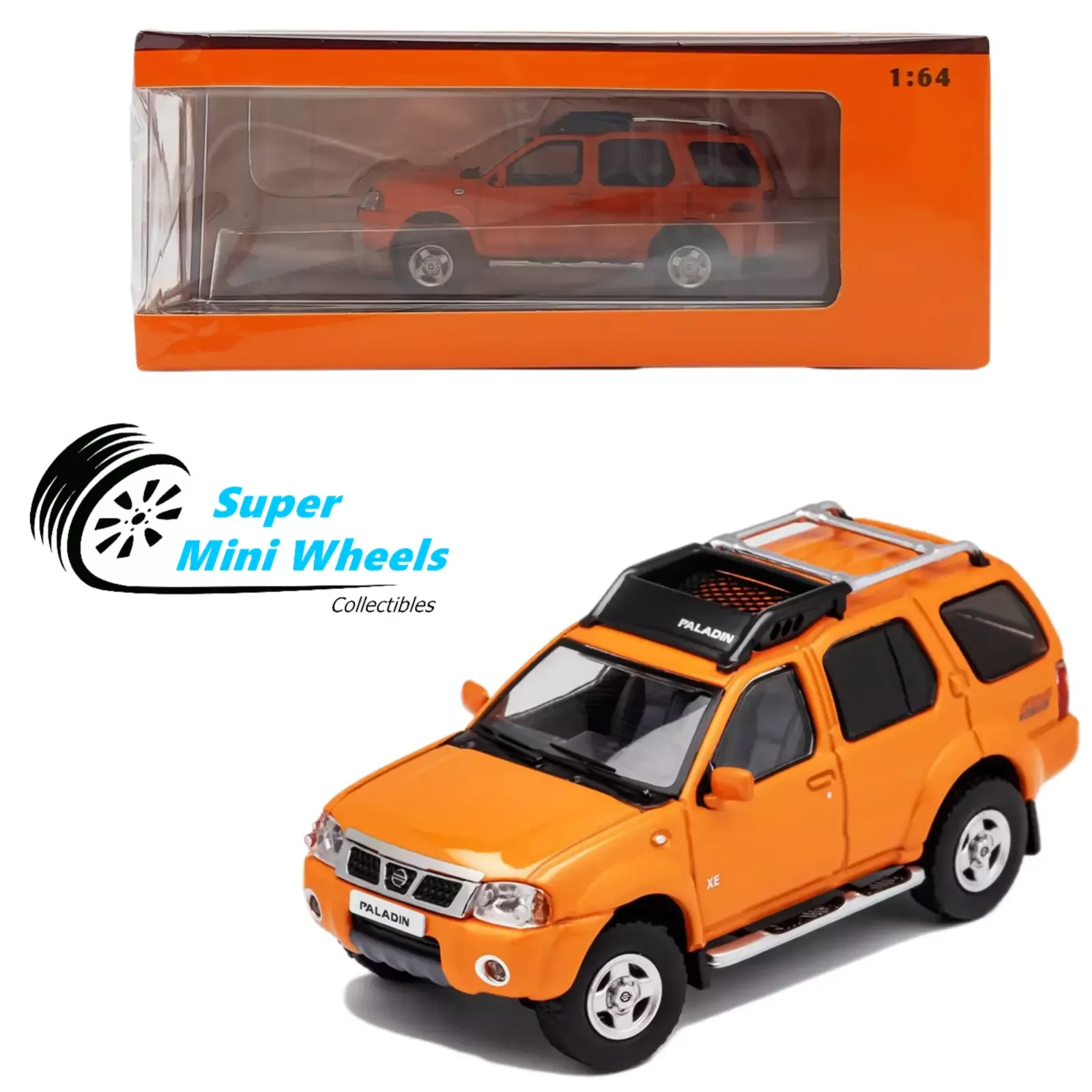 

GCD 1:64 Paladin Off-Road Orange, литая под давлением модель автомобиля, коллекция ограниченного выпуска, игрушки для хобби