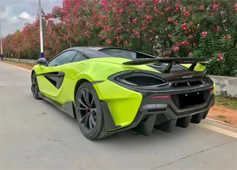 

Подходит для McLaren 570 570s 540, модернизированных автомобильных аксессуаров в стиле 600LT, заднего бампера из углеродного волокна, автомобильных инструментов.