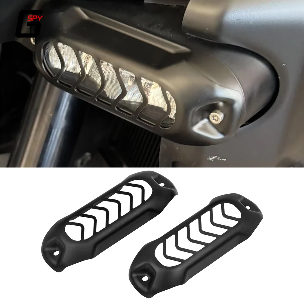 

Для BMW R1300GS ADV R1300 GS Adventure 2024 2025 аксессуары для мотоциклов светодиодный вспомогательный светильник крышка лампы защита решетки