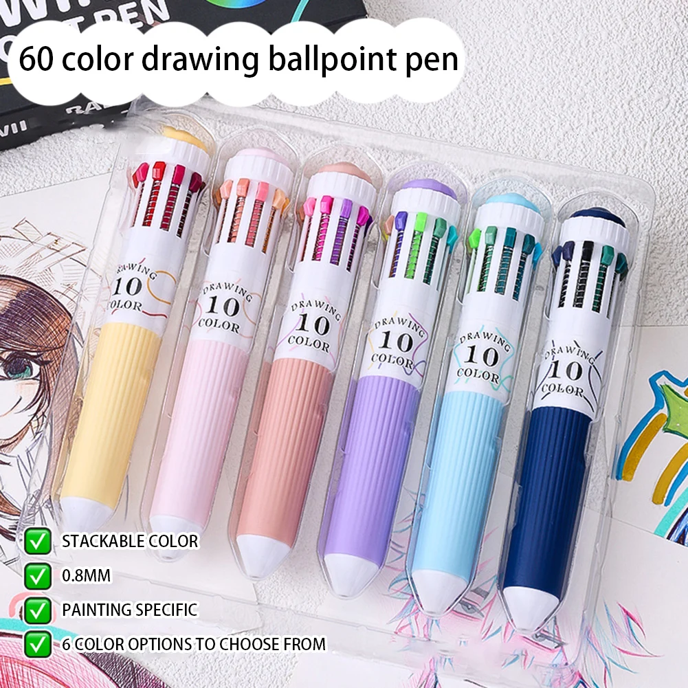 ギフト-格納式ペン-子供用-学校用品-新学期-オフィス用品-子供や学生へのプレゼントに最適