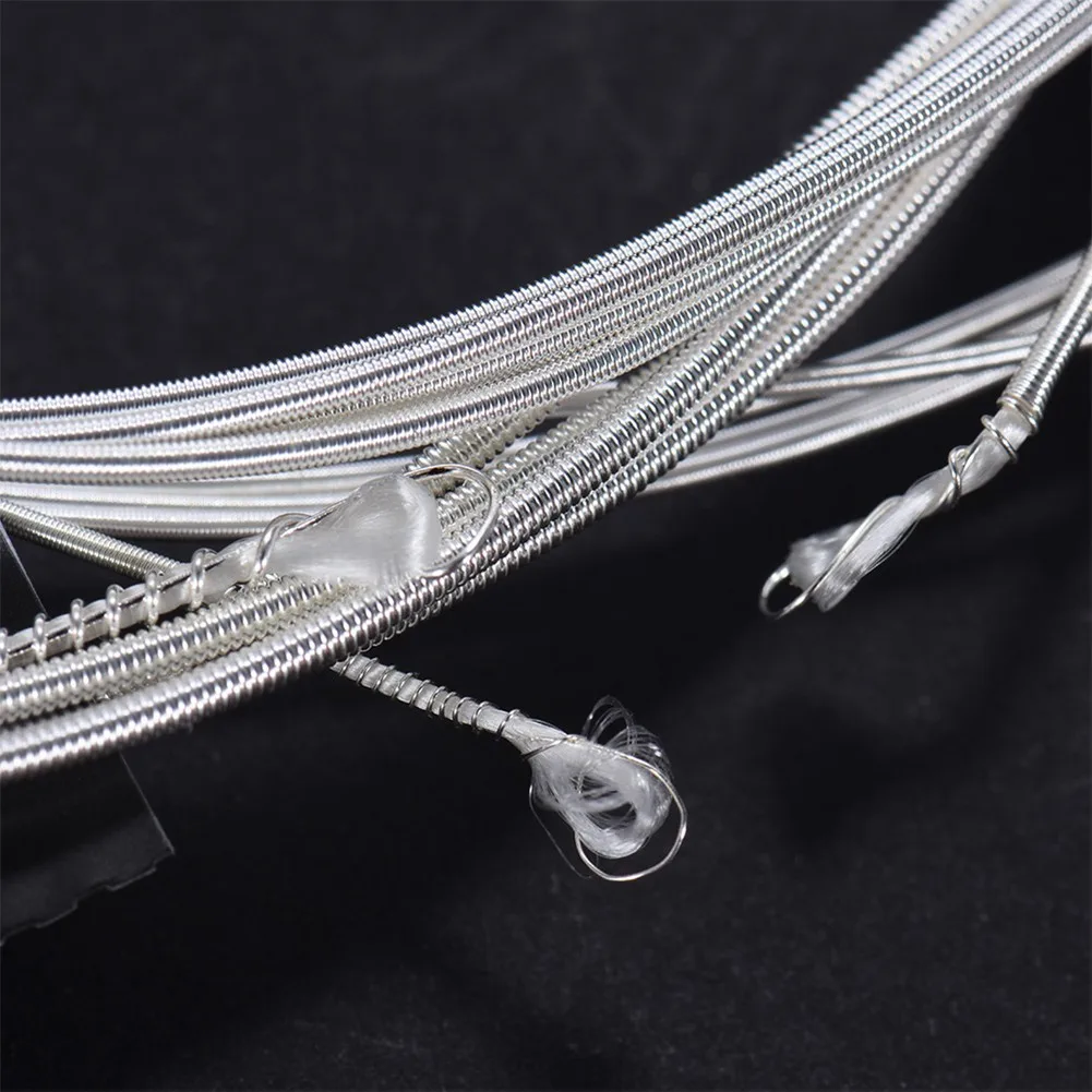 Long lasting Orphee Classical Guitar Strings Silver Plated Wire Nylon String for Clear and Resonant Tone (10 Sets)