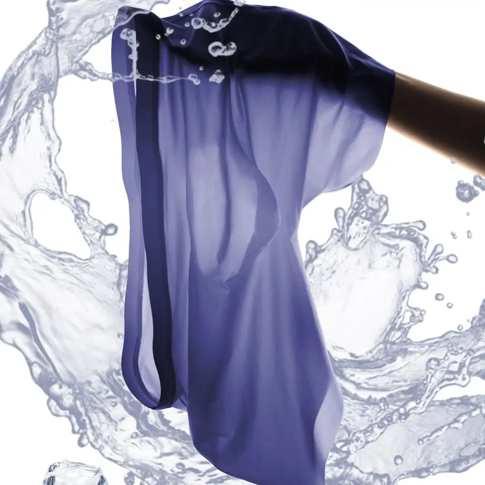 

Solid Color Ultra-thin Boxer Briefs Breathable Quick Dry Ice Silk Boxer Briefs Seamless Lingerie Underwear for Men Summer
