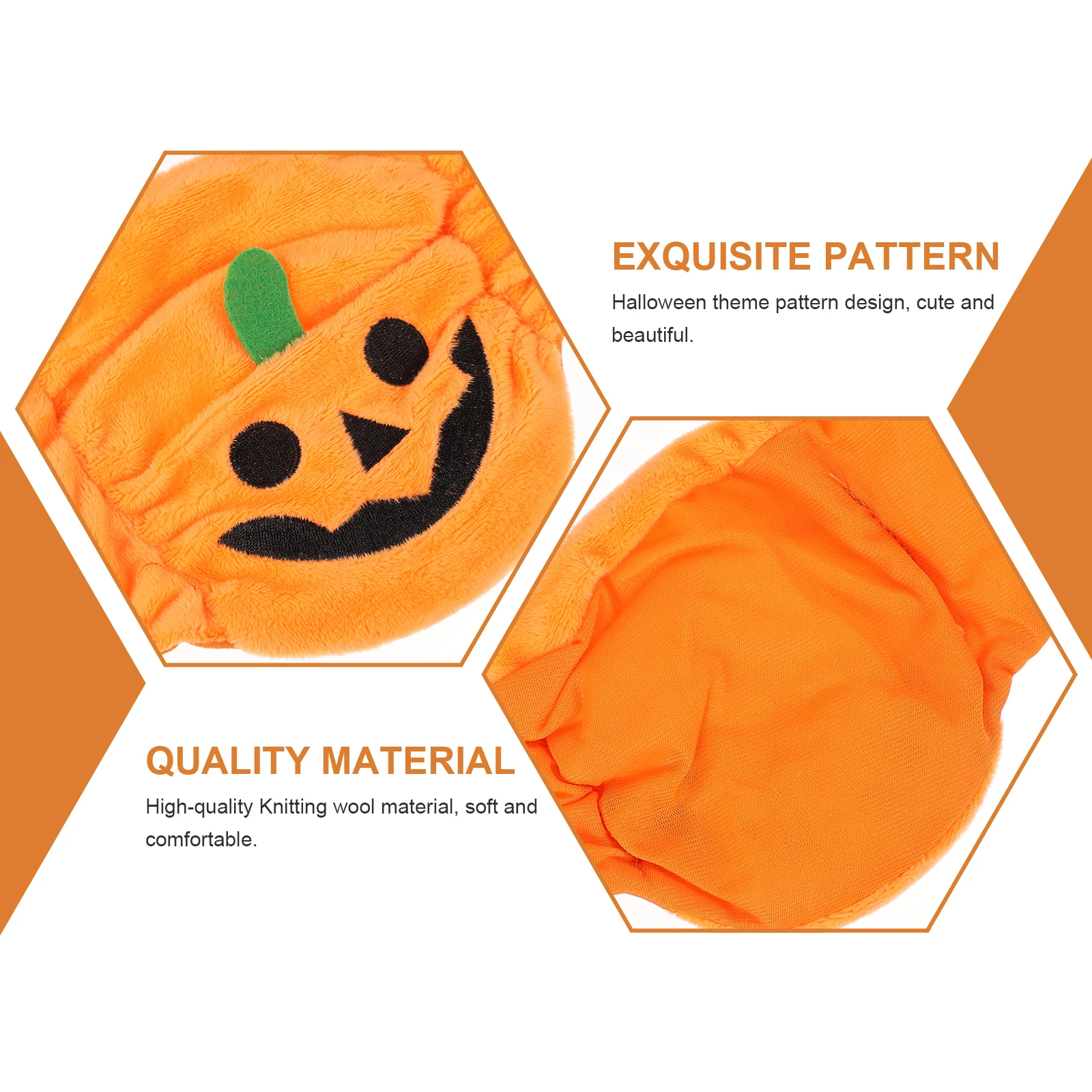 

Pumpkin Hat for Dogs Cat Pet Costume Halloween Funny Cap Cats Costumes Decorate