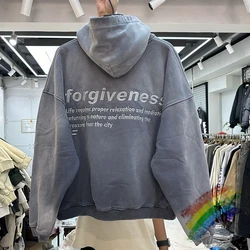 washed Heavy Fabric Embroidered Letters Hoodie Men Women Best Quality Vintage Oversize Hooded