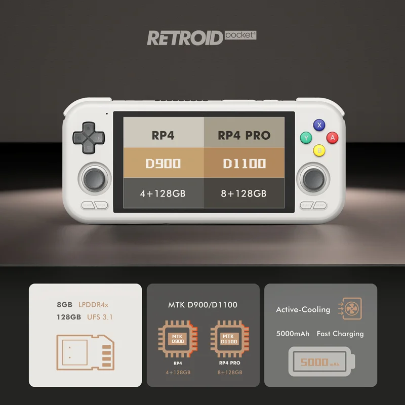Sistema de jogos retrô portátil Retroid Pocket 4/4Pro - AliExpress 44