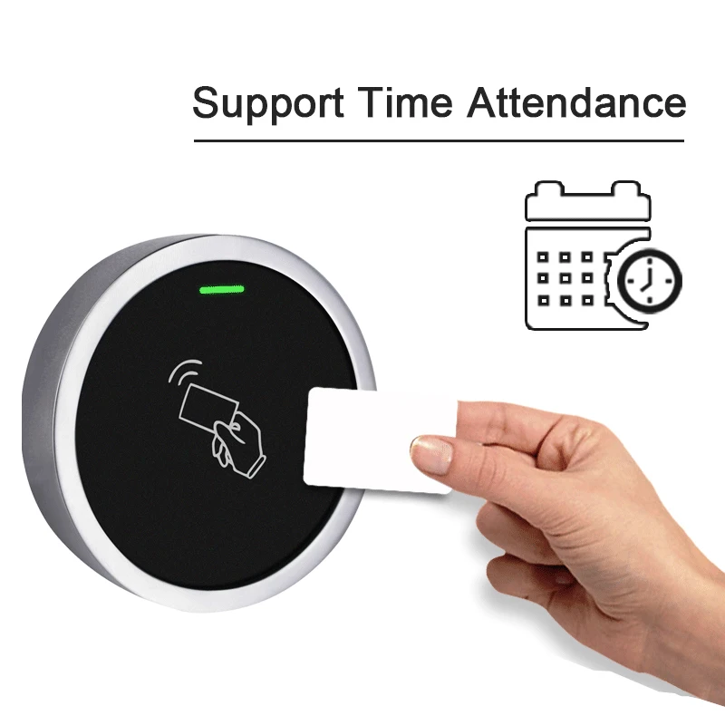 

Tuya Bluetooth Door Access control system, IC Card & Password Unlock, Smart Life Remote Unlock with Anti-vandal Metal Housing