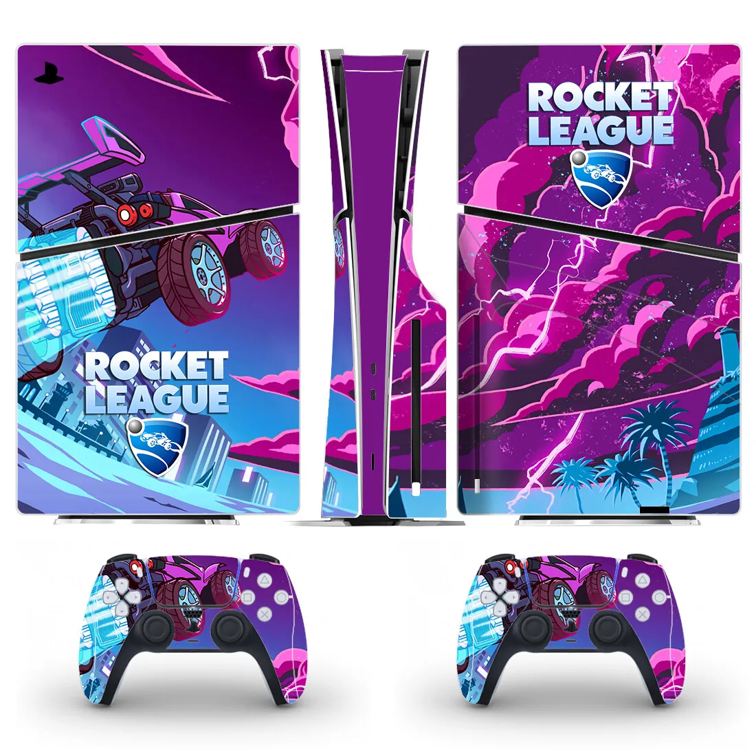 Новая игра Rocket League PS5 Slim Disc Skin Sticker Decal Cover для контроллера консоли PS5 Slim Disk Skin Sticker Vinyl