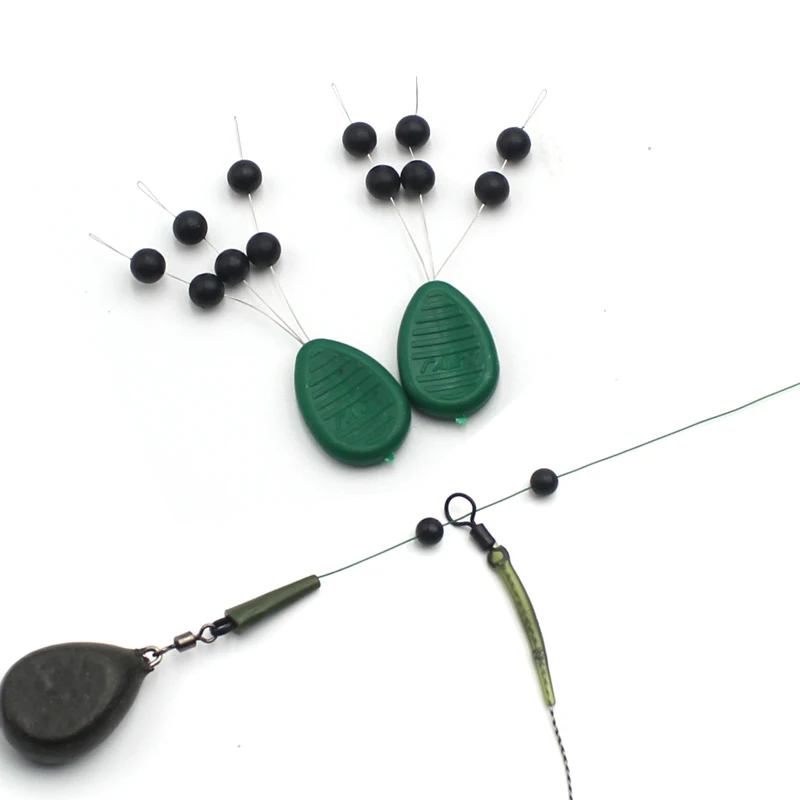 

3Set=18pcs Carp Fishing Accessories Helicopter Rig Stopper Bead Hiar Chod Running Rig Carp Fishing Terminal Tackle Equipment