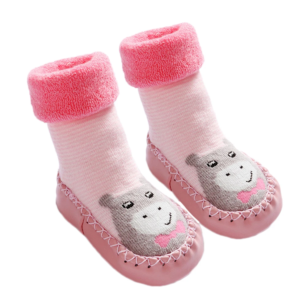 

AntiSlip Toddler Socks Kids Infant Cartoon Cotton Comfortable SweatAbsorption Breathable SkinFriendly