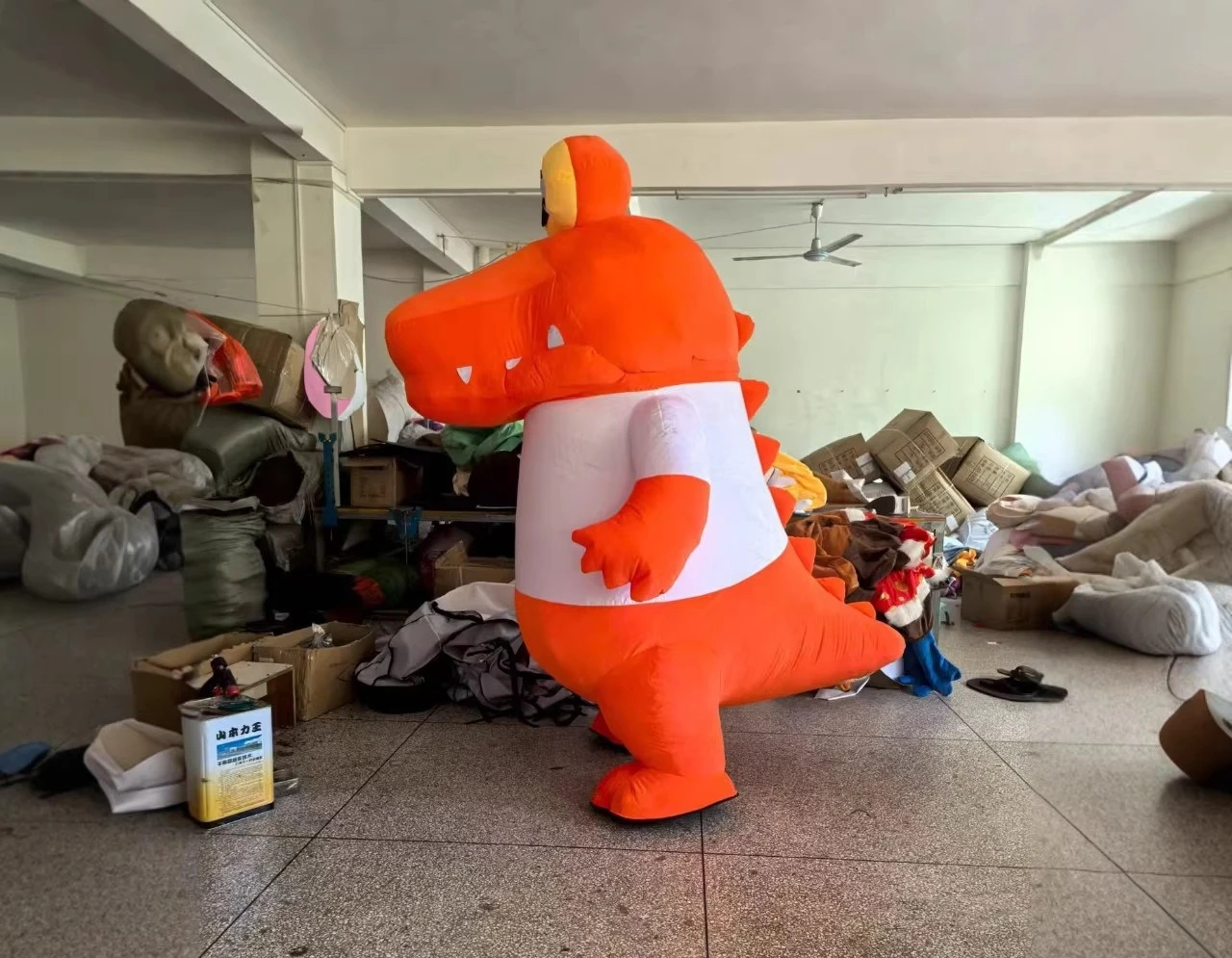 Inflatable Cartoon Doll Costume Funny Show Masquerade Party Doll Costume Cosplay