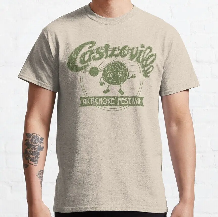 Castroville Artichoke Festival 1959 Classic  Unisex summer T-shirt Cotton fashion couple clothes