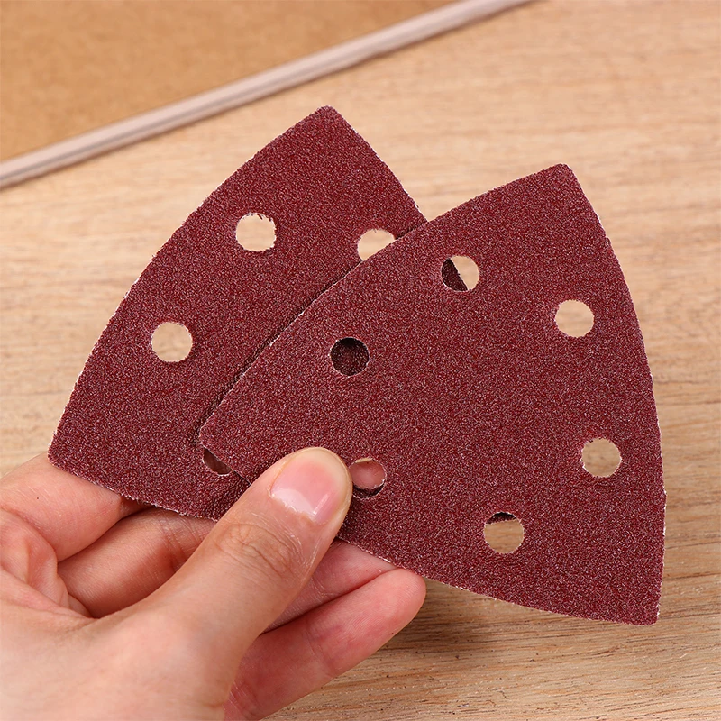 40 قطعة من وسادات الصنفرة المثلثة ذات 6 فتحات - 80/120/180/240 ورق صنفرة بتفاصيل فريك |   يناسب ساندرز دلتا/متعدد المقبض