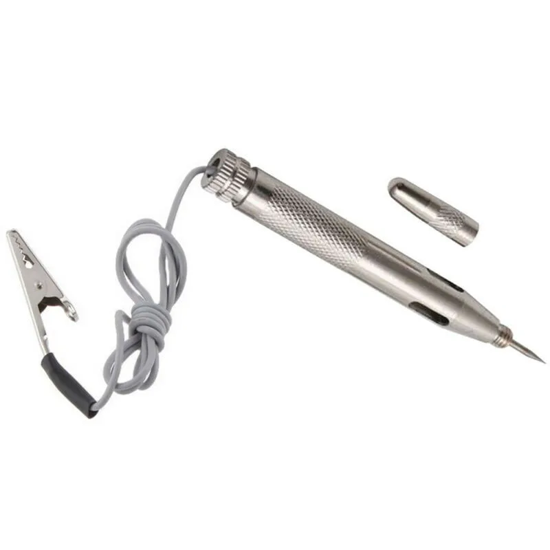 Safety Tool Test Probe Pen Tester Pen Silver Small Volume 1 Pcs Pencil Tester Unique Voltage 6V-24V Car Copper