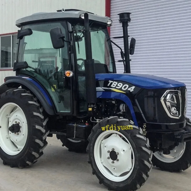 China: 90 pk 4x4 landbouwtractor voor landbouwtractor landbouwtractor met dieselmotor