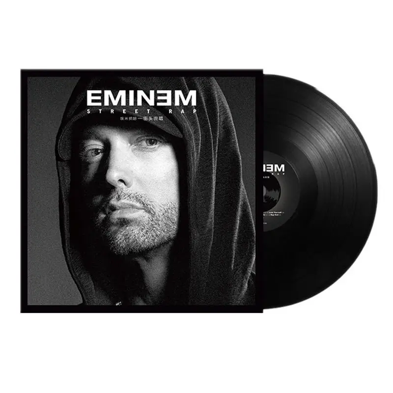 

12 inch vinyl album, street rap team music, long hitting phonograph, the most popular vinyl record