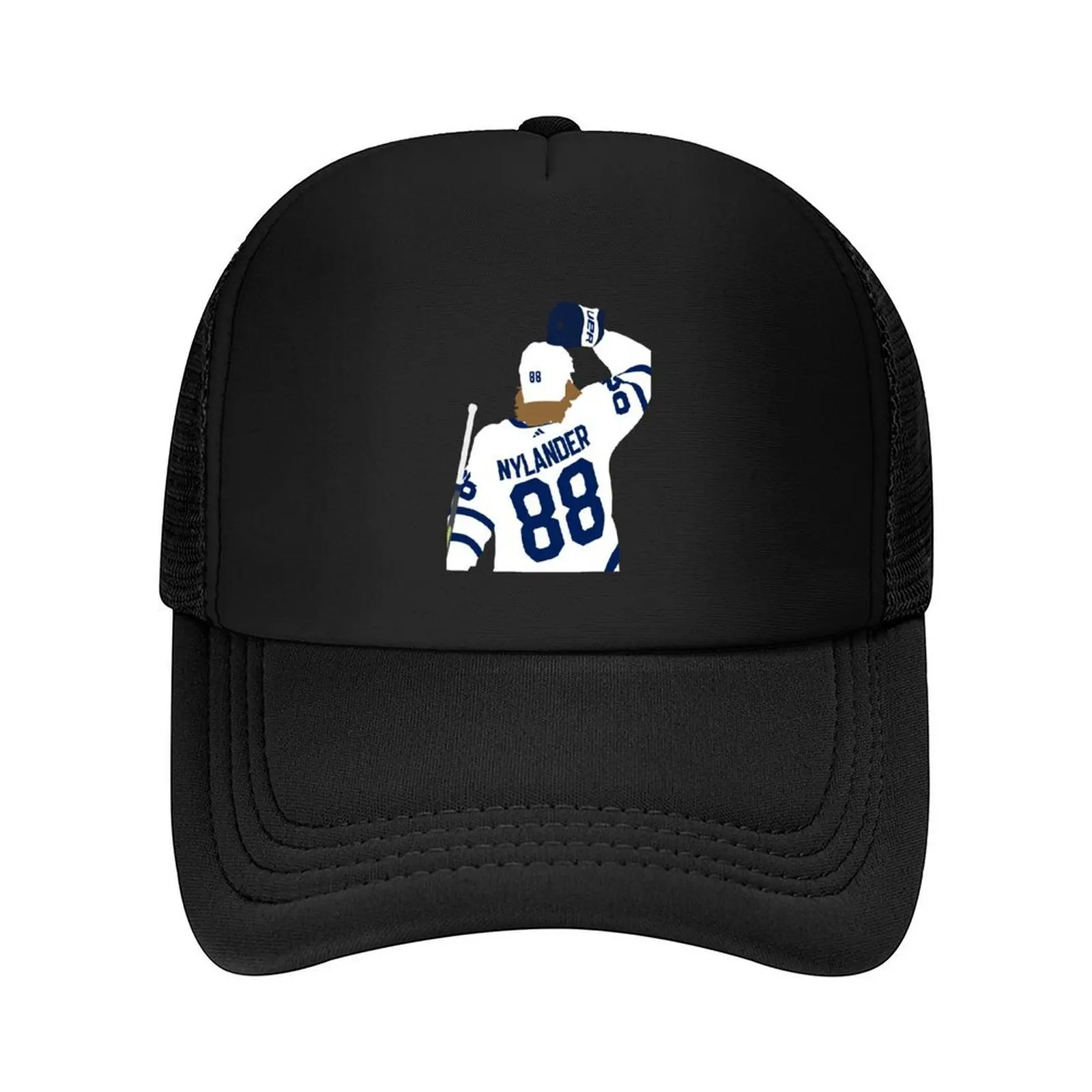 

William Nylander Away Classic T-Shirt Baseball Cap Big Size Hat Visor sailor cap for men men's big size hat Boy Child Women's