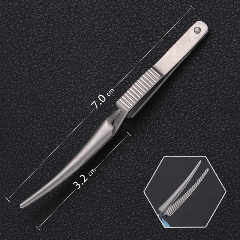 Straight/Cruved/Angle Jaw Atraumatic Tips Arterial vascular clamping clipper Ophthalmic Surgical Instruments