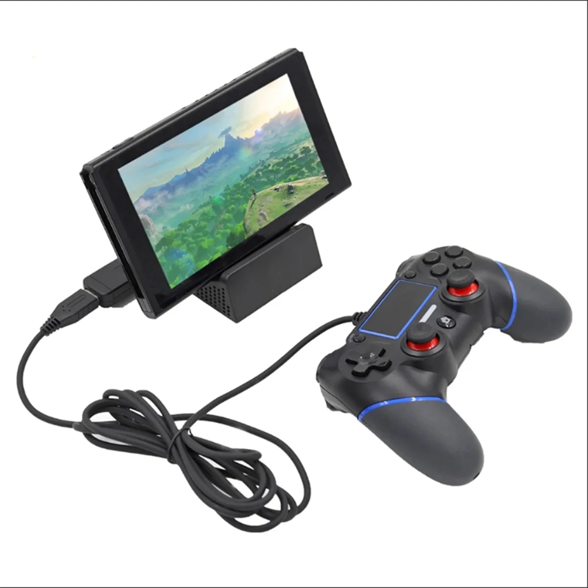 AT87-Wireless Bluetooth Gamepad Converter Adapter Suitable for USB Converter Nintendo Switch PS3 PC PS4 Xbox