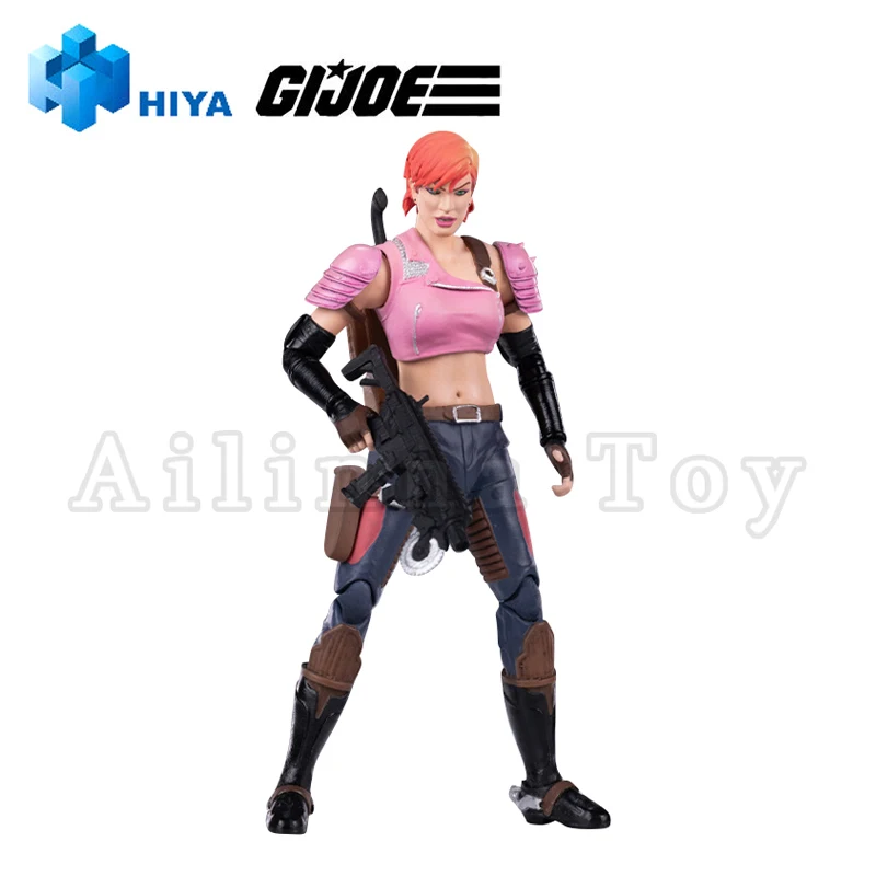 [Pre-Order]HIYA 1/18 4inch Action Figure Exquisite Mini Series G.I.Joe Zarana Anime For Gift