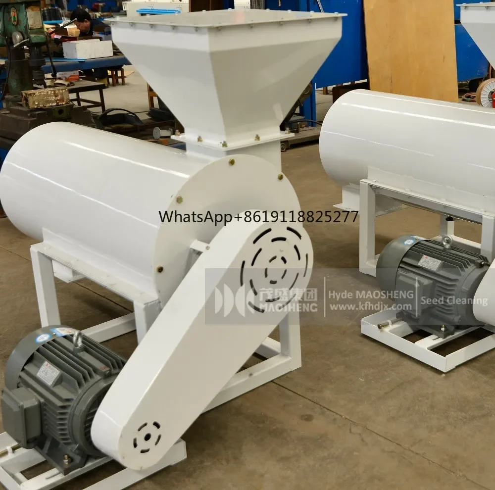 Agriculture Equipment Grain Processing Machine Wheat De-awner Husker Sheller