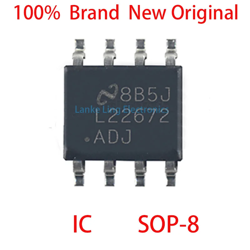 LM22672MRX-ADJ/NOPB LM LM22672 LM22672MR LM22672MRX 100% Brand New Original IC SOP-8