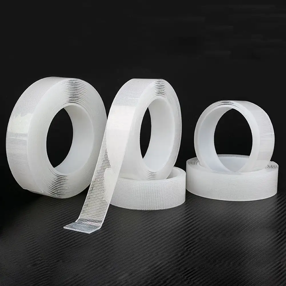 1/3/5m Latest 2024 Nano Tape Double-Sided Adhesive Tape Traceless Waterproof Tape For Bathroom Kitchen Sink Tap Gel Sticker