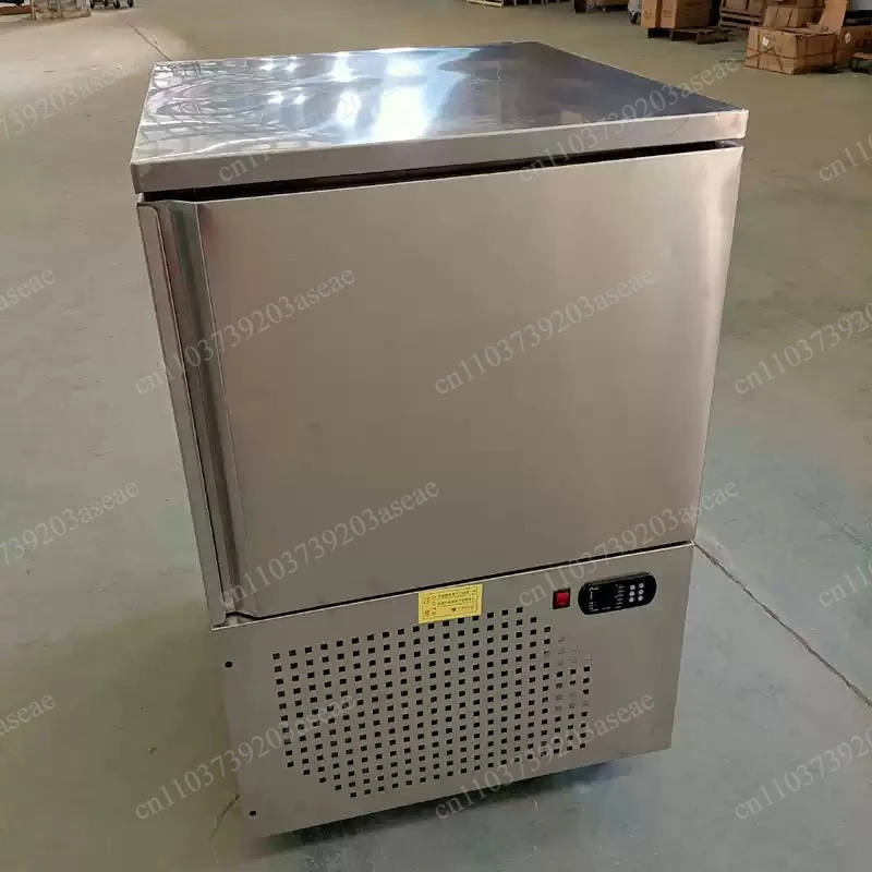 3-10 Tray Kitchen Quick Blast Freezer Commercial Fish Food Quick Upright Blast Freezer -40 Degree Frost Free Freezing