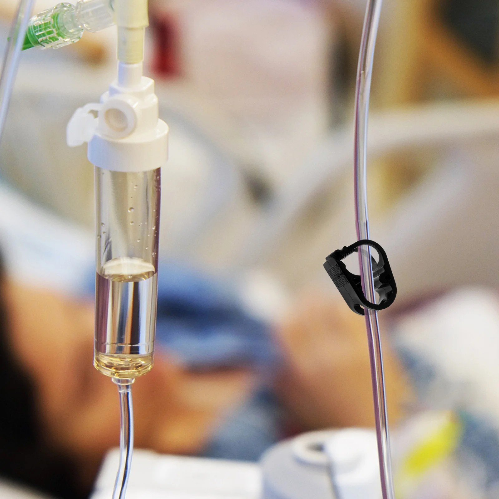 

24Pcs Plastic Adjustable Hose Clamp Shut Off Control Tube Clamp for Aquarium Infusion Bottle Tubing Tube Clamps