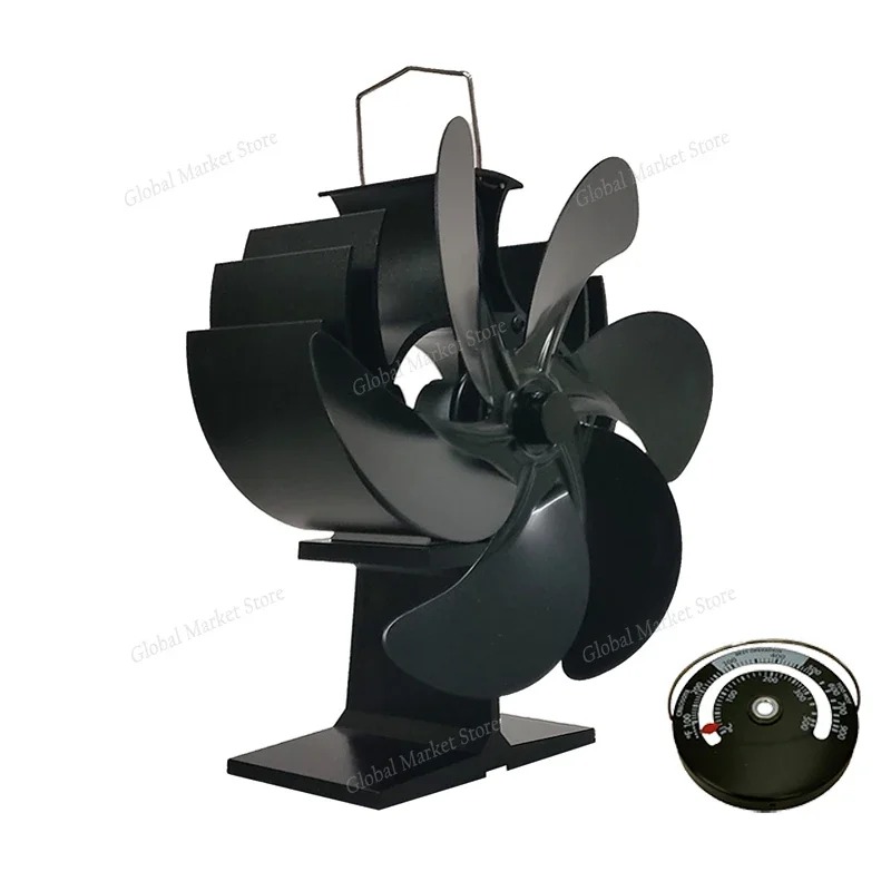 

Вентилятор тепловой энергии для камина, бытовая печь реального соответствия, нагреватель циркуляции тепла, высокотемпературный вентилятор поколения электроэнергии