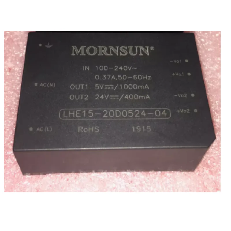 

LHE15-20D0524-04 AC-DC power module 220V to 5V/1A 24V/0.4A