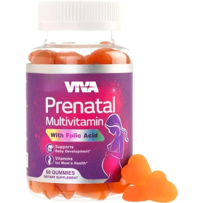 Prenatal Vitamin Gummies 1335mcg Folic Acid Multivitamin Supplement with Essential Minerals for Pregnant Women Baby Development
