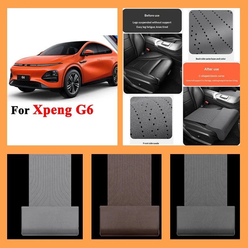 

Car For Xpeng G6 2023 2024 2025 Car Seat Leg Support Extension Mat support pad Seat extension leg pad