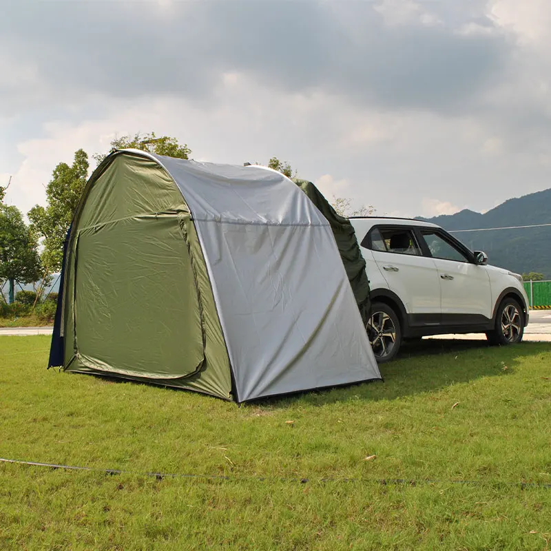 

tailgate tent for suv 2 person, tent for hatchback car fishing,hiking, sports, hatchback tents for camping large space