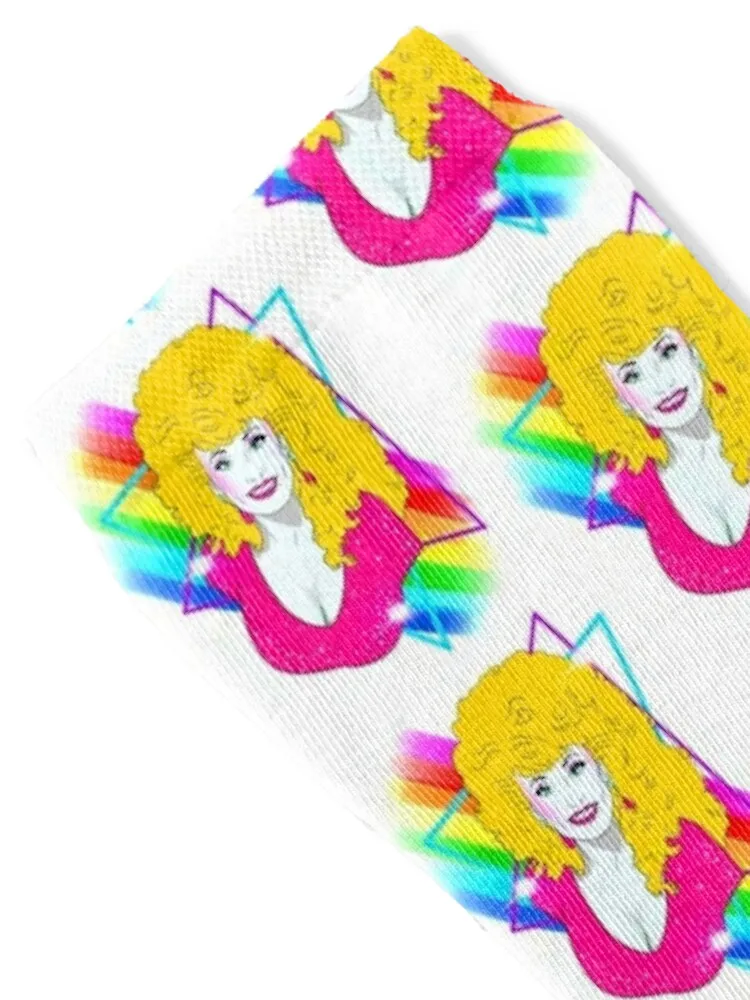 Rainbow Dolly (smaller) Socks custom anti slip football man anime Socks Men's Women's