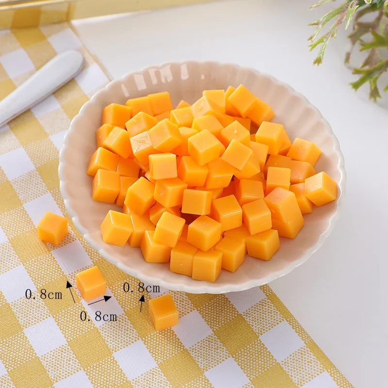 Simulation Obst geschnitten Chunking Modell gefälschte Mini Kokosnuss Apfel Birne Mango Scheiben Party Salat Modell DIY Kuchen Dekor Requisite 50 teil/los – Detail 10